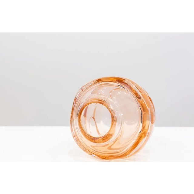 Modern 20th Century Glass Vase from Schnider, 1940s For Sale - Image 3 of 6