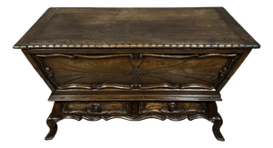 Louis XV Style Dough Kneading Tub in Walnut