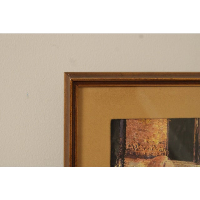 Mid 20th Century Donald Werden (American, 1921- 1991) 'Phoenix II' Abstract Watercolor Painting For Sale - Image 5 of 12