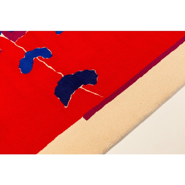 Large Wall Tapestry by Anneke Van Der Heijden, 1980s For Sale - Image 12 of 14
