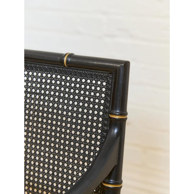 Wood Mid 20th Century Hollywood Regency Chair For Sale - Image 7 of 10