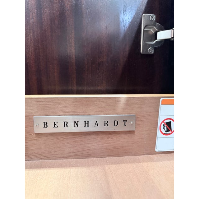 Bernhardt Jet Set Caviar Four Door Sideboard For Sale - Image 11 of 11