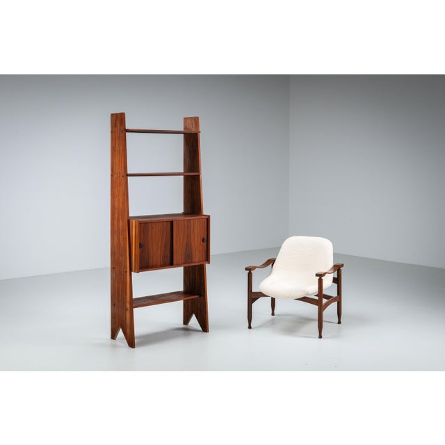 Italian Bookcase with Shelves and Storage, 1960s For Sale - Image 4 of 18
