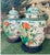 Ceramic Pair of 19th Century Qing Dynasty China Large Famille Verte Lidded Jars Covered Pots With Stands For Sale - Image 7 of 12