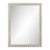 Fleur Home Carnival Chaos Rectangle Mirror in Delaware Putty, 36x48 For Sale