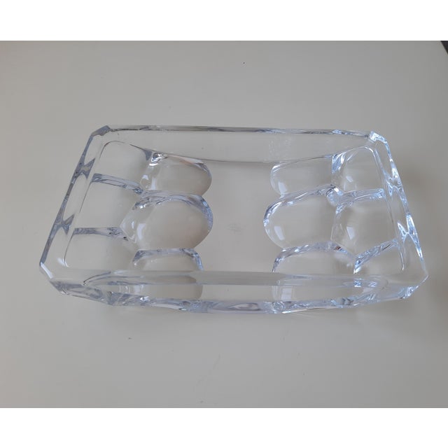 Crystal Coin Tray from Art Vannes, France, 1970s For Sale - Image 15 of 15