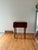 Antique English Hand-Constructed Cherry Drop Leaf Side/Work Table With Bobbin Legs For Sale - Image 14 of 15