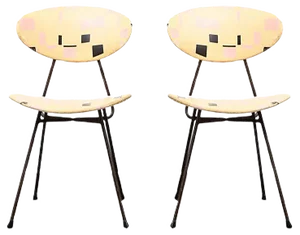 Set of Staatsmijnen Dining Chairs by Rob Parry for Gelderland, 1950s
