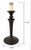 Small Dark Patinated Brass or Bronze Giacometti Style Table Lamps - Pair For Sale - Image 14 of 14