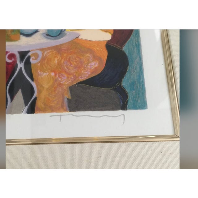 2000 - 2009 Tarkay “Enchanted Moments”. Frame 22x 22”. Art For Sale - Image 5 of 8