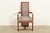 A rare and exceptional Mid-Century Modern or Arts & Crafts "Taliesin" armchair or dining captain chair By Frank Lloyd...