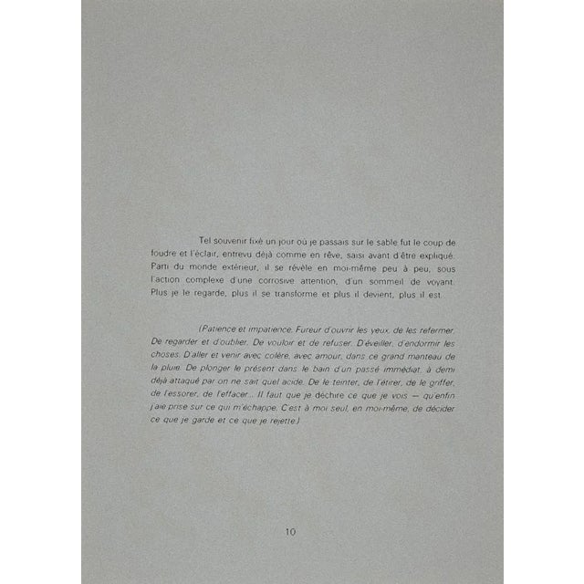 Composition is an original lithograph realized by Jean-Paul Riopelle for the Art Magazine Derrière le Miroir, no. 171. The...