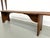 Brown Large Pine Farm Bench, 1950s For Sale - Image 8 of 16