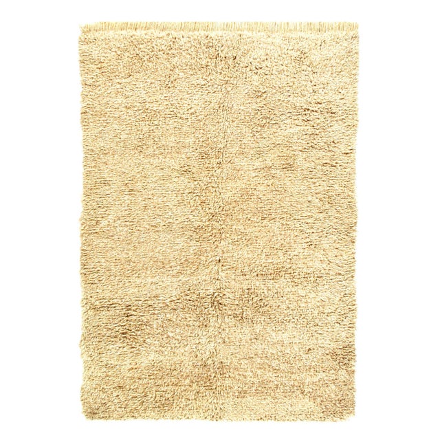 Vintage Hand Knotted Moroccon Rug For Sale - Image 4 of 5