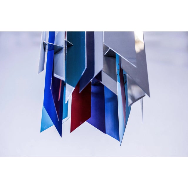 1960s Divan 2 Ceiling Lamp by Simon P. Henningsen for Lyfa, 1960s For Sale - Image 5 of 12