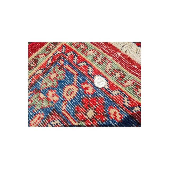 Authentic Hand Knotted Vintage Hamidoun Wool Area Rug 12.0 X 9.0 Ft For Sale - Image 10 of 10