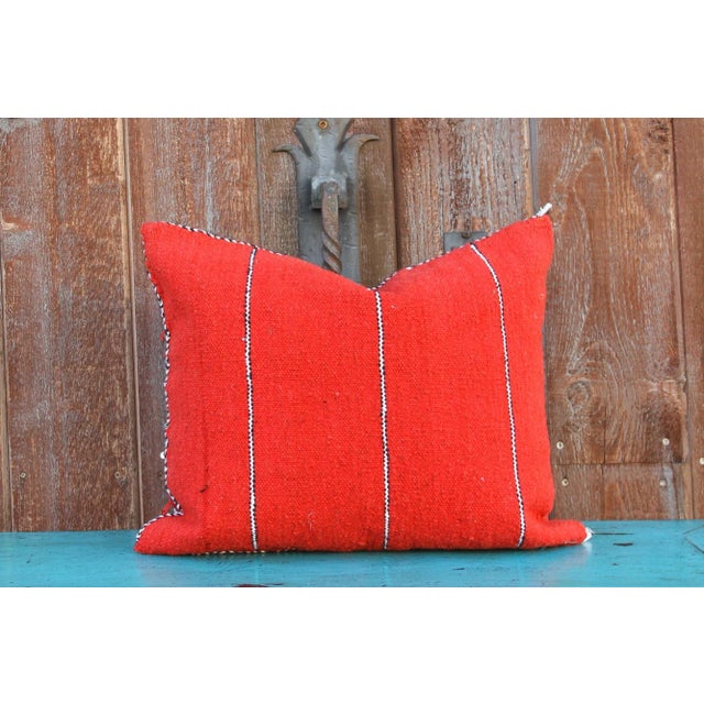 2010s Moroccan Berber Rug Pillow For Sale - Image 5 of 7