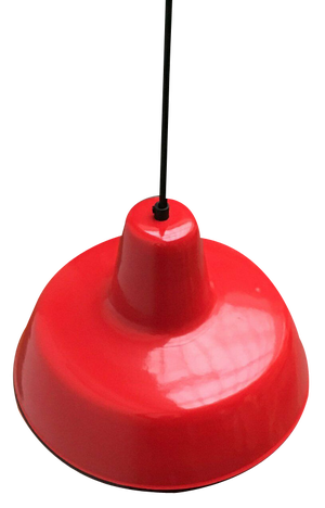 Mid-Century German Enamel Pendant Lamp from Kaiser Idell / Kaiser Leuchten, 1960s