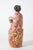 Vintage Porcelain Figurine of Chinese Woman With Basket of Produce For Sale - Image 9 of 15