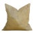 Vintage Rupa Indian Olive Organic Silk Pillow For Sale