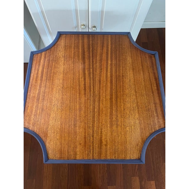 Traditional Accent End Lamp Entry Hall Table Vintage For Sale - Image 3 of 5