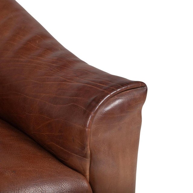 Vintage DS 47 Leather Armchair in Brown with Manual Function from de Sede For Sale - Image 5 of 17