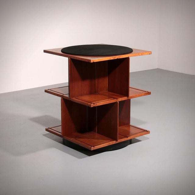 Revolving Modular Model 823 Bookcase by Gianfranco Frattini, Italy, 1963 For Sale - Image 17 of 17