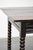 Brown Antique English Oak Side Table with Drawer and Bobbin Turned Legs., 18th Century For Sale - Image 8 of 12