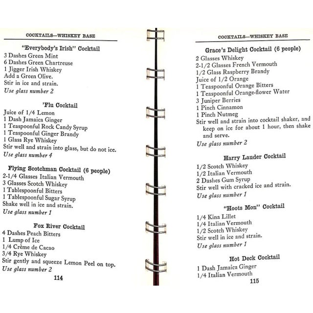 "The Official Mixer's Manual" 1940 Duffy, Patrick Gavin For Sale In New York - Image 6 of 12