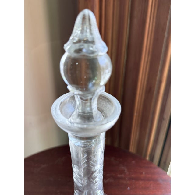 Baccarat Mid 20th Century Mid Century Modern Crystal Decanter For Sale - Image 4 of 11