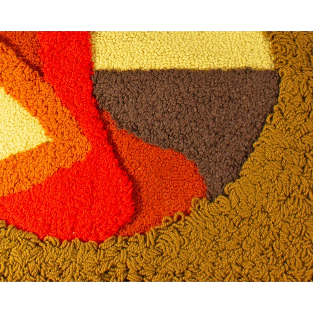 Contemporary 1976 Wool Tapestry by Harry Hilson For Sale - Image 3 of 6