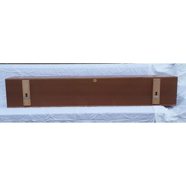 1960s Teak Wall Shelf by Walter Wirz for Wilhelm Renz, 1960s For Sale - Image 5 of 8