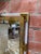 Italian Mid-Century Brass and Lucite Wall Mirror, 1970s For Sale - Image 4 of 8