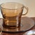 Glass 1970s French Mid-Century Modern Glass Coffee Cups — Set of 6 For Sale - Image 7 of 10