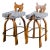 Exotic Carved Wood Camel Bar Stools - a Pair For Sale - Image 11 of 11