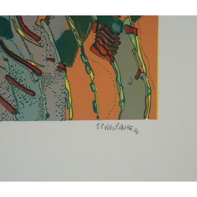 Jean-Pierre VIELFAURE (1930-2015) Chaos, 1991 Original lithograph Signed and dated in pencil Numbered out of 60 copies On...