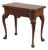Vintage Burlwood English George II Game Table For Sale