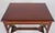 Late 19th Century 1880s English Aesthetic Movement Mahogany Writing Desk With Pierced Geometric Carving For Sale - Image 5 of 9