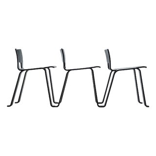 Ombra Tokyo Chairs in Oak by Charlotte Perriand for Cassina, Set of 3 For Sale