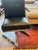 Vintage Italian Chrome and Black Leather Swivel Cantilever Chairs For Sale - Image 10 of 10