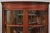 Traditional Vintage Morganton Duncan Phyfe Mahogany Bow Front Corner China Cabinet Curio For Sale - Image 3 of 17