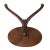 Wood American Cherry Hepplewhite Candle Stand, 1800 For Sale - Image 7 of 10