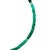 Metal Green Agate Ombre Gold Bead Necklace For Sale - Image 7 of 8