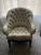 Late 19th Century Antique French Chair Upholstered in Scalamandre Silk Damask For Sale - Image 10 of 10