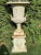 Pair of Cast Iron Urn or Planters or Jardinières A stunning pair of Neoclassical Urn or Planters on Pedestal Bases. Direct...