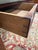 1950s Louis XVI Style Flat Desk in Mahogany and Green Leather, 1950s For Sale - Image 5 of 9