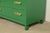 Michael Taylor for Baker Furniture Mid-Century Hollywood Regency Green Lacquered Campaign Dresser, Newly Refinished For Sale - Image 11 of 15