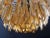 Clear Amber Triedri Murano Glass Chandelier, 1988 For Sale - Image 14 of 16