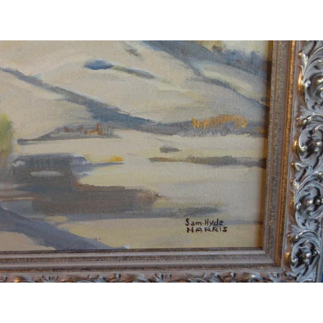 Sam Hyde Harris Desert Scene Circa 1930 Oil on Canvas For Sale - Image 4 of 9