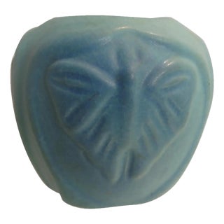 1920s Van Briggle Butterfly Vase Art Deco For Sale